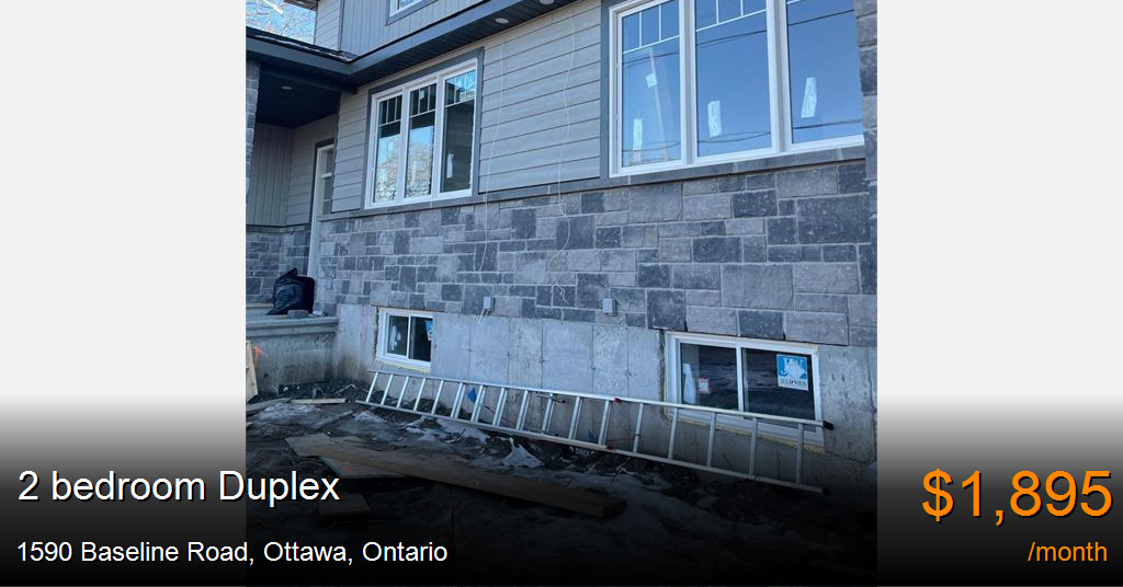 1590 baseline road, ottawa Duplex for Rent