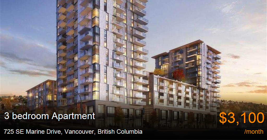 725 se marine drive, vancouver Apartment for Rent