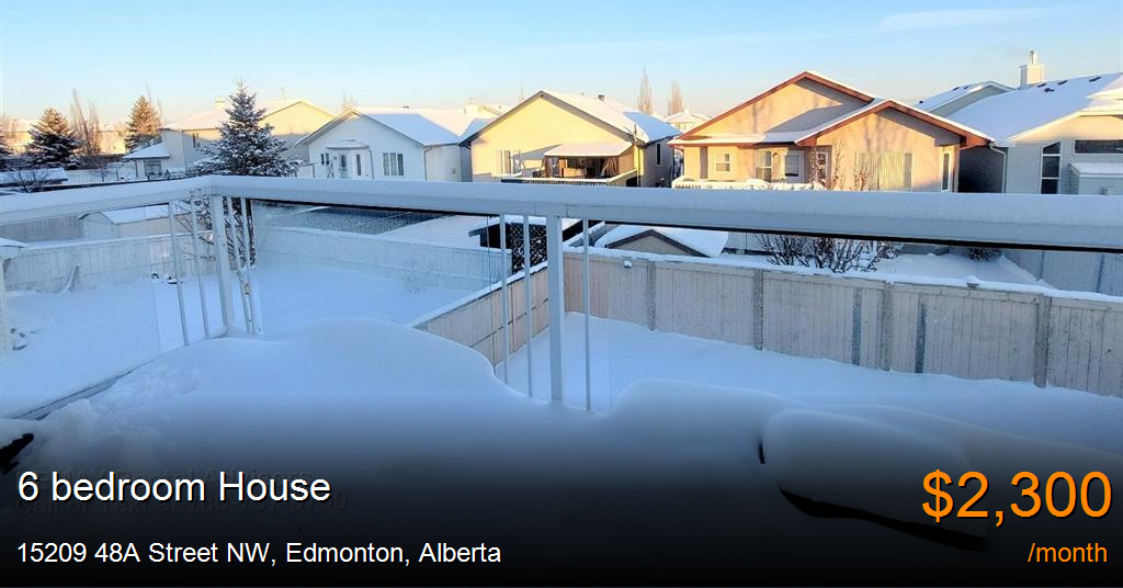 15209 48a street nw, edmonton House for Rent
