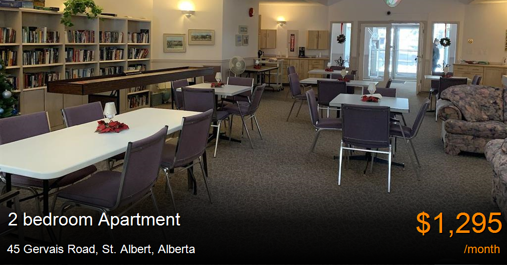 45 gervais road, st. albert Apartment for Rent