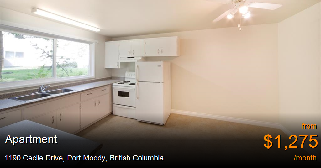 1190 cecile drive, port moody Apartment for Rent