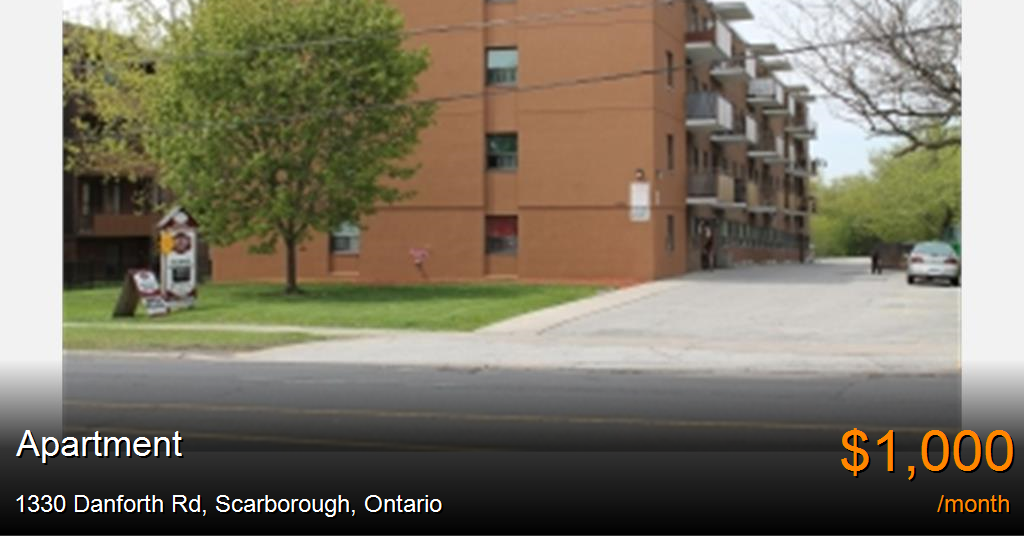 1330 danforth rd, scarborough Apartment for Rent