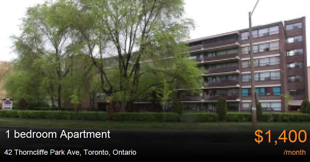 42 thorncliffe park ave, toronto Apartment for Rent