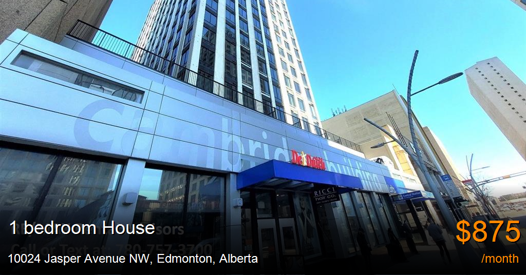 10024 jasper avenue nw, edmonton House for Rent