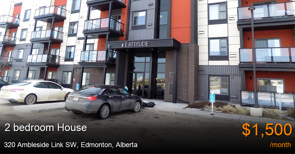 320 ambleside link sw, edmonton House for Rent