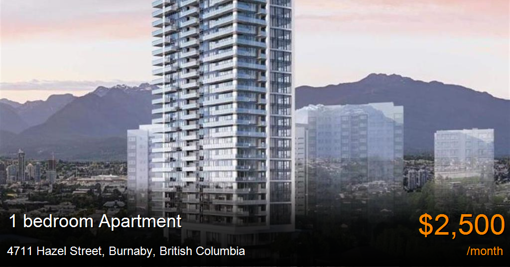 4711 hazel street, burnaby Apartment for Rent