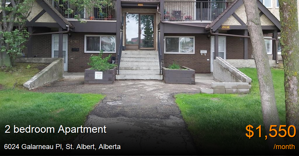 6024 galarneau pl, st. albert Apartment for Rent