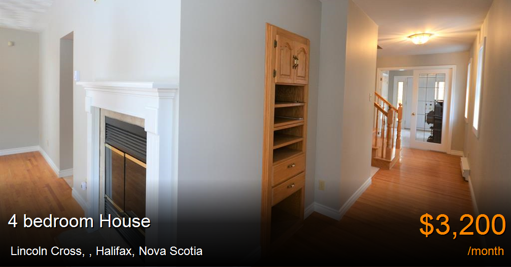 lincoln cross,, halifax House for Rent