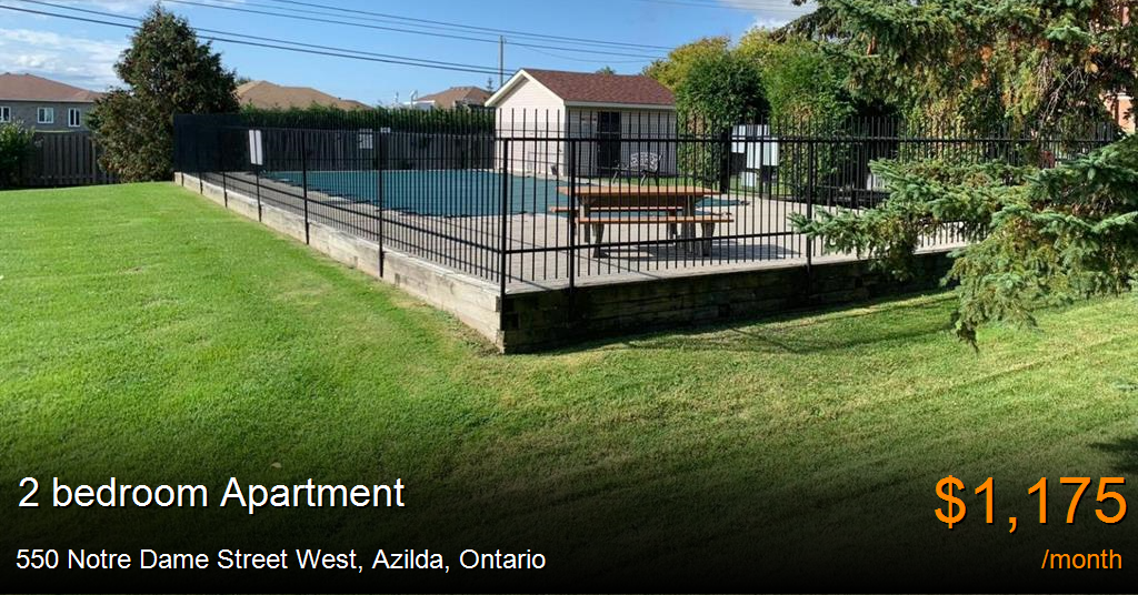550 Notre Dame Street West, Azilda Apartment for Rent