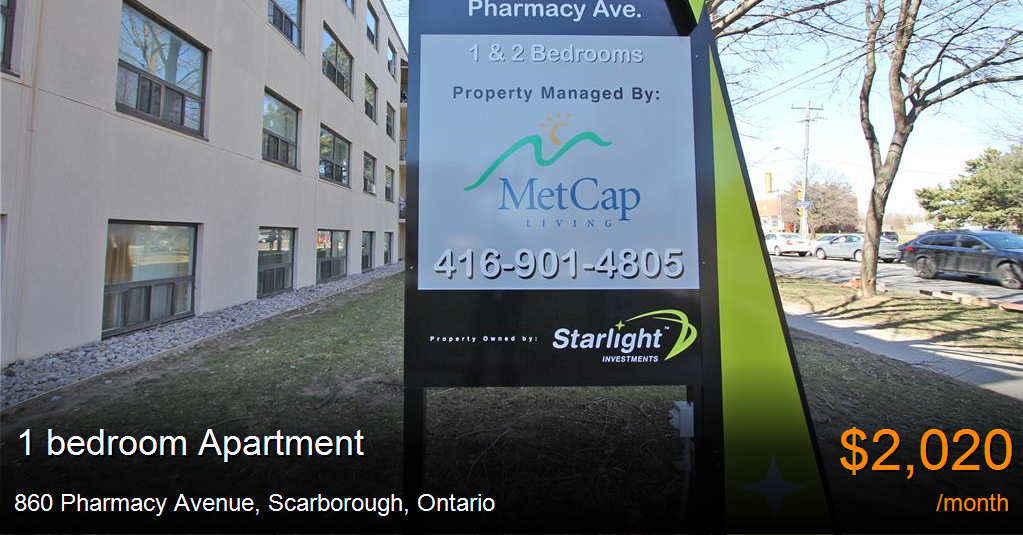 860 Pharmacy Avenue, Scarborough Apartment for Rent