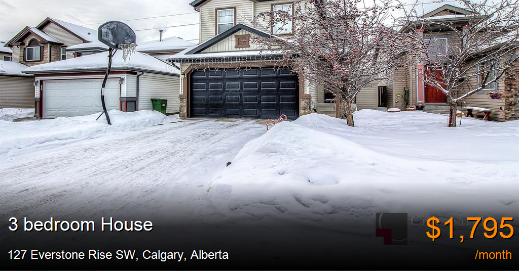 127 Everstone Rise SW, Calgary House for Rent