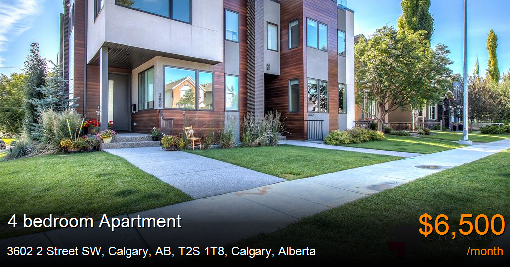 3602 2 Street SW, Calgary, AB, T2S 1T8, Calgary Apartment for Rent