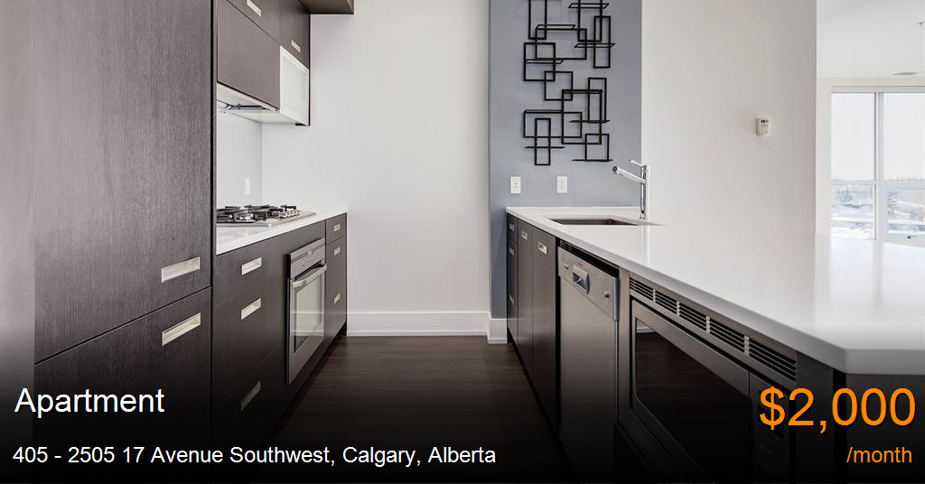 405 2505 17 avenue southwest, calgary Apartment for Rent