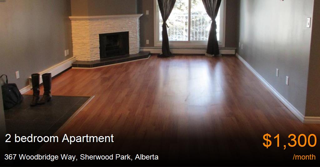 367 woodbridge way, sherwood park Apartment for Rent