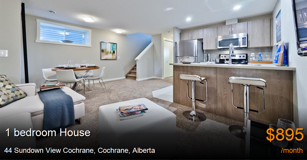 44 sundown view cochrane, cochrane House for Rent