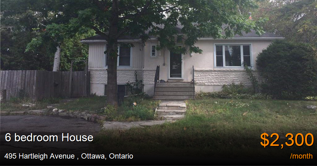 495 hartleigh avenue, ottawa House for Rent