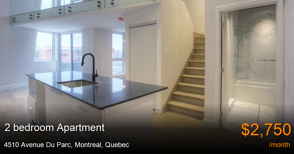 4510 avenue du parc, montreal Apartment for Rent