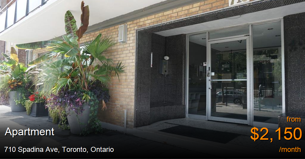 710 spadina ave, toronto Apartment for Rent