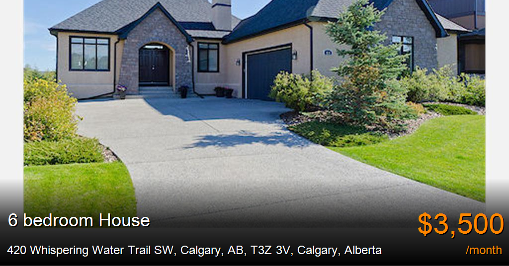 420 whispering water trail sw, calgary, ab, t3z 3v, calgary House for