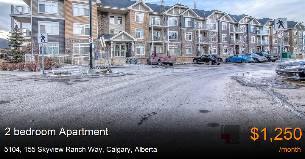 5104, 155 skyview ranch way, calgary Apartment for Rent