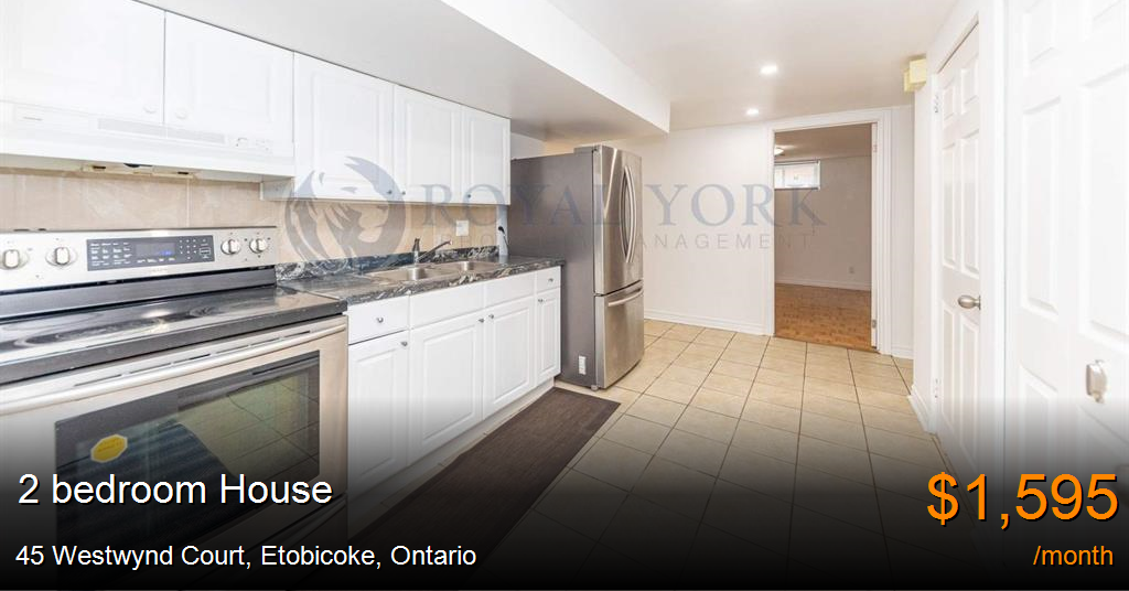 45 westwynd court, etobicoke House for Rent