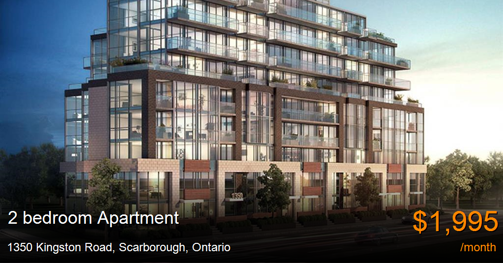 1350 kingston road, scarborough Apartment for Rent