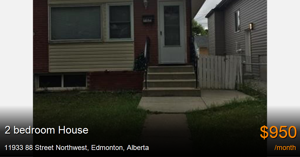 11933 88 street northwest, edmonton House for Rent