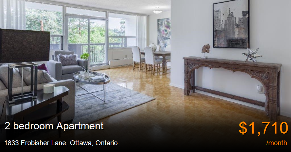 1833 frobisher lane, ottawa Apartment for Rent