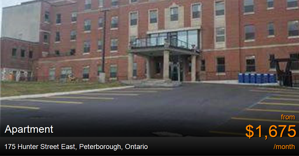 175 hunter street east, peterborough Apartment for Rent