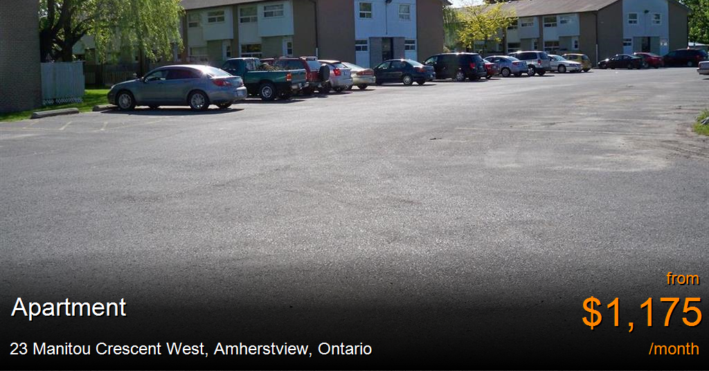 23 manitou crescent west, amherstview Apartment for Rent