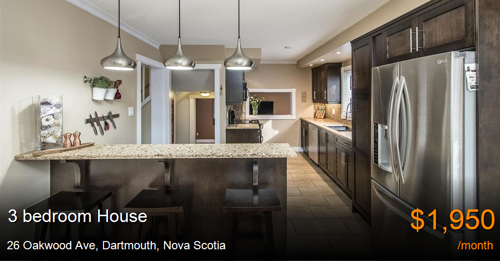 26 oakwood ave, dartmouth House for Rent