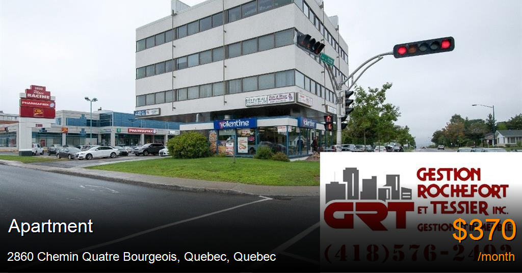 2860 chemin quatre bourgeois, quebec Apartment for Rent