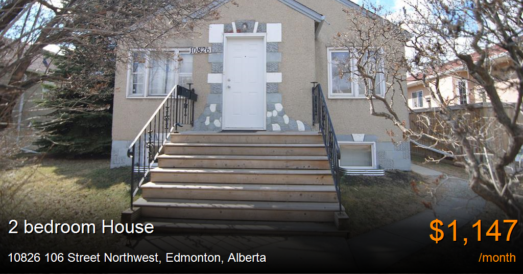 10826 106 street northwest, edmonton House for Rent