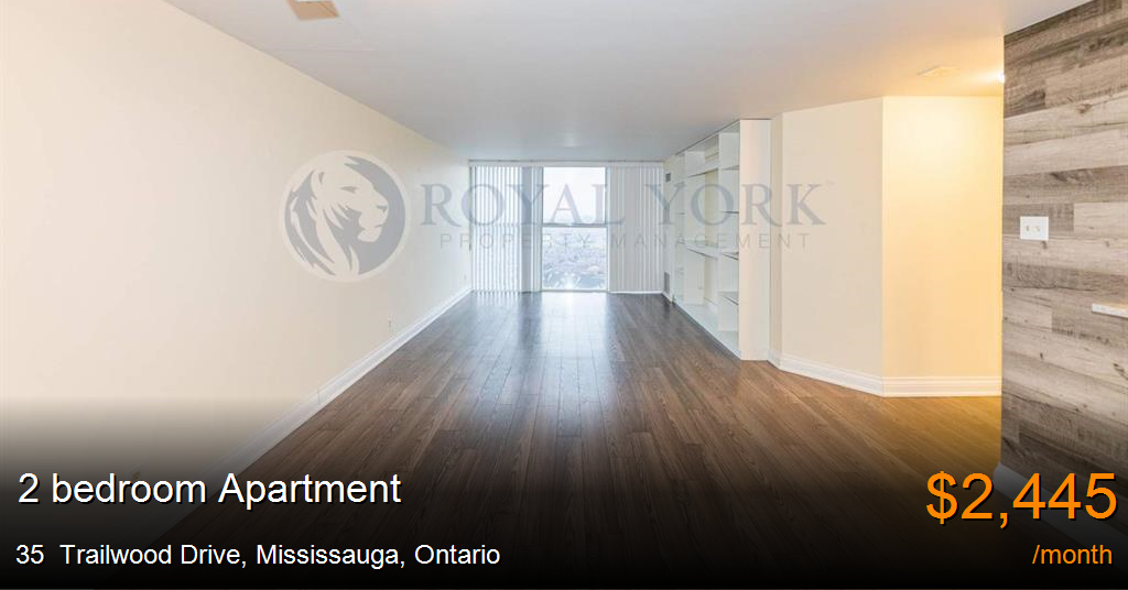 35 trailwood drive, mississauga Apartment for Rent