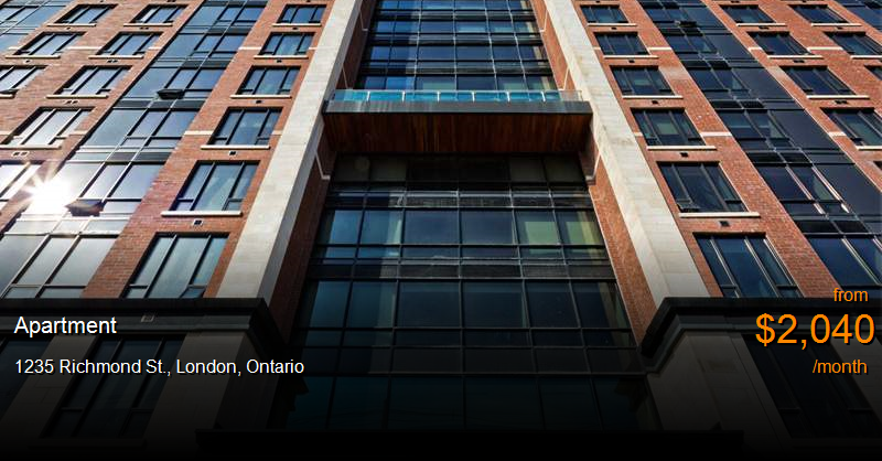 1235 richmond st., london - Apartment for Rent