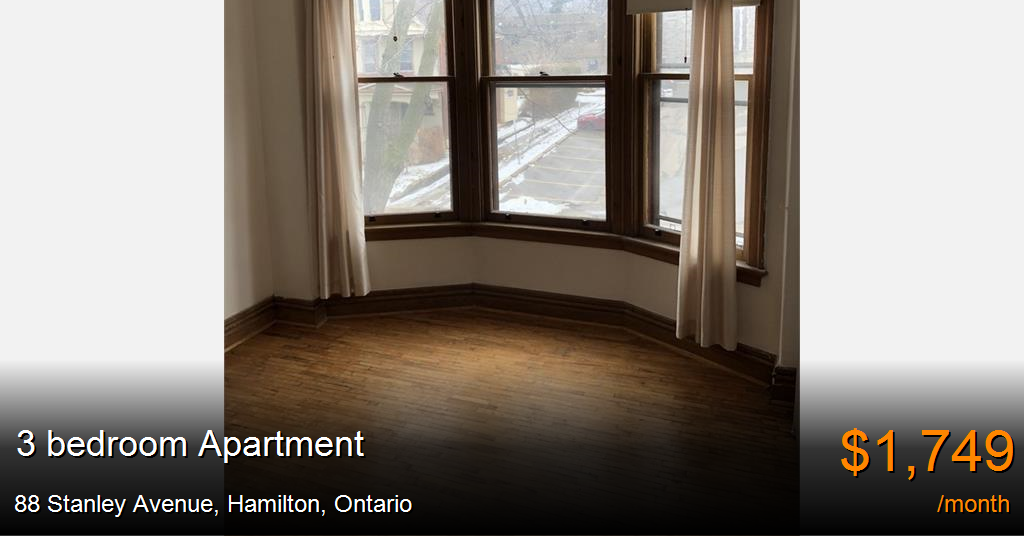 88 stanley avenue, hamilton Apartment for Rent
