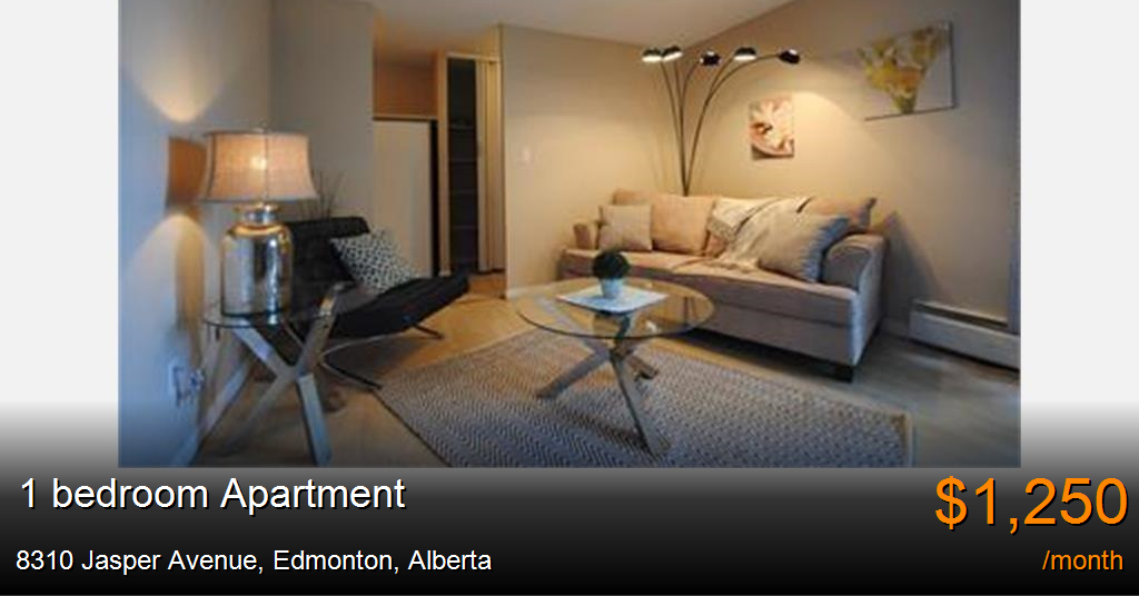 8310 jasper avenue, edmonton Apartment for Rent