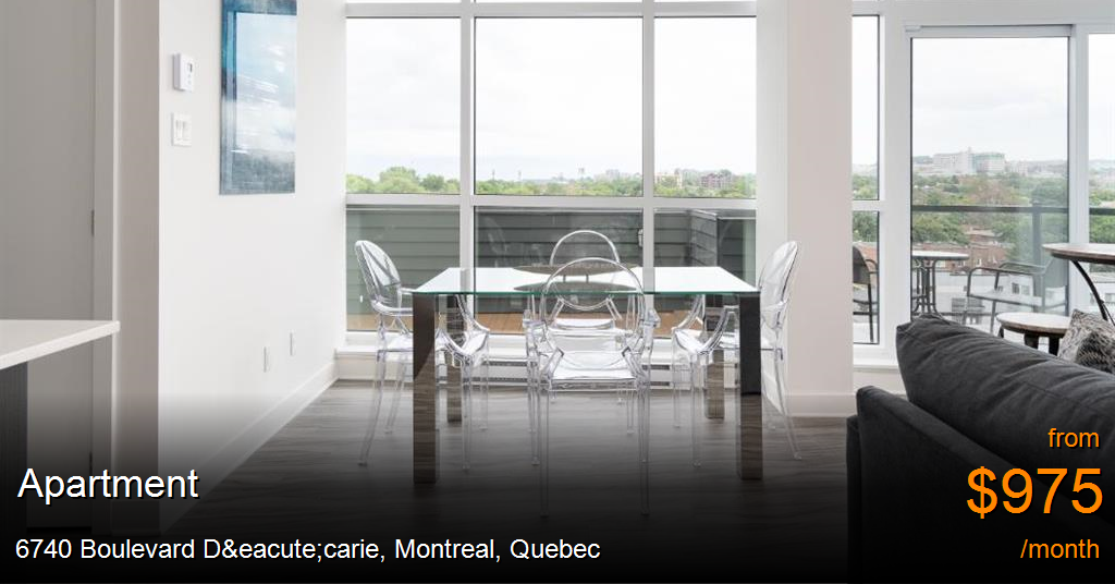 6740 boulevard décarie, montreal Apartment for Rent