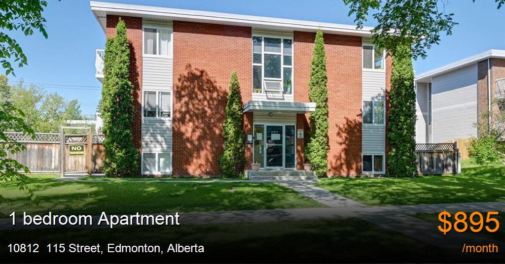 10812 115 street, edmonton Apartment for Rent