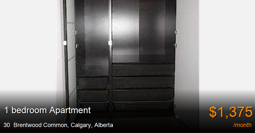 30 brentwood common, calgary Apartment for Rent