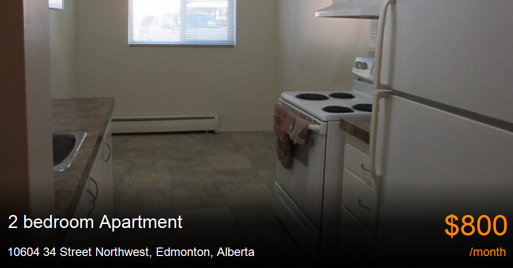 10604 34 street northwest, edmonton Apartment for Rent