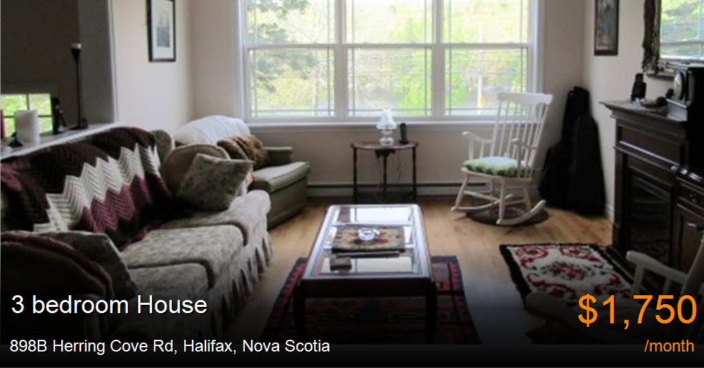 898b herring cove rd, halifax House for Rent