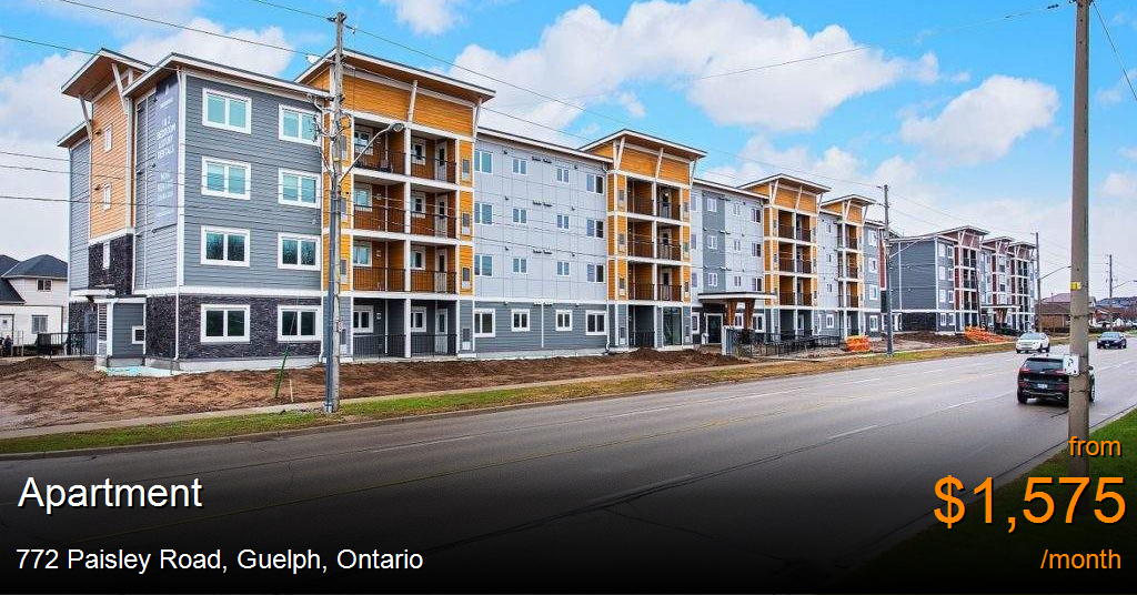 772 paisley road, guelph Apartment for Rent