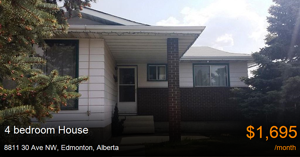 8811 30 ave nw, edmonton House for Rent
