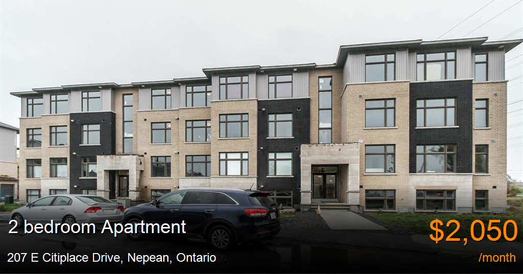 207 e citiplace drive, nepean Apartment for Rent