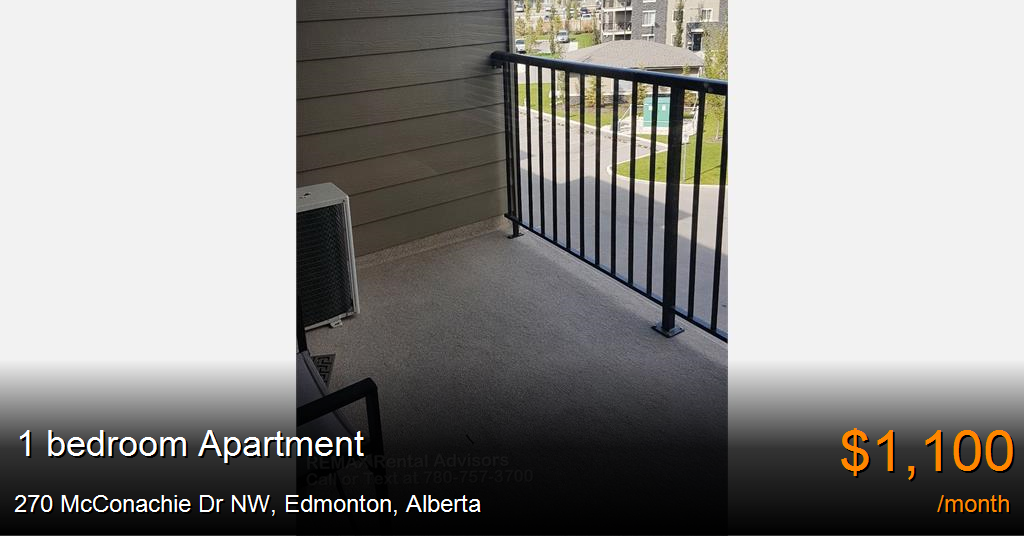 270 mcconachie dr nw, edmonton Apartment for Rent