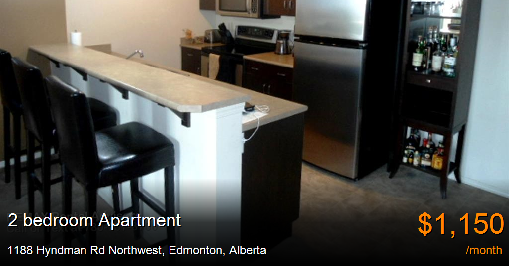 1188 hyndman rd northwest, edmonton Apartment for Rent