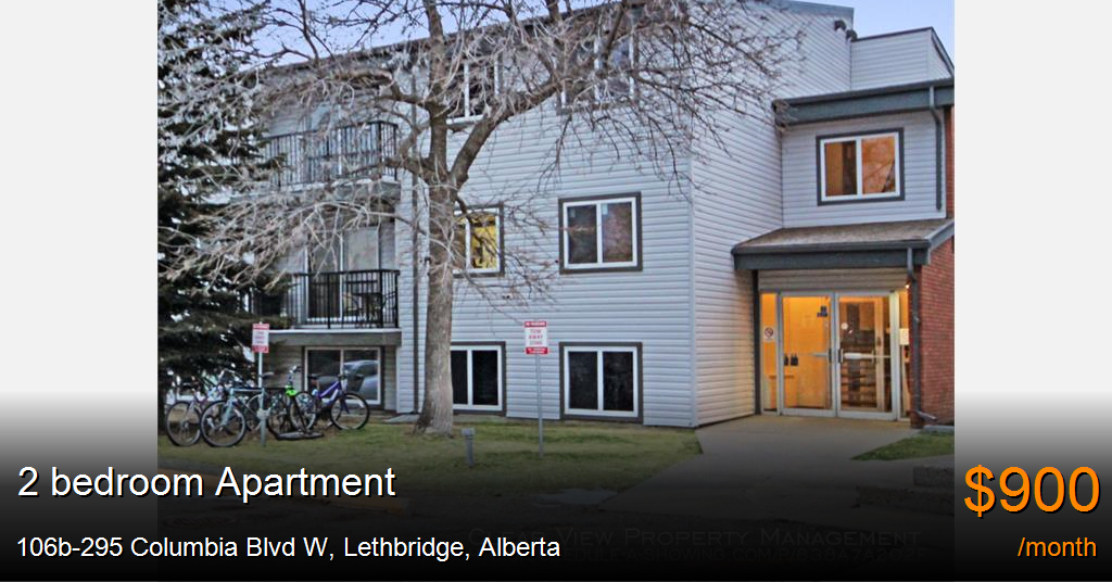 106b295 columbia blvd w, lethbridge Apartment for Rent