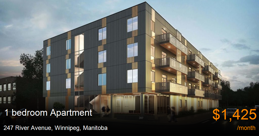 247 river avenue, winnipeg Apartment for Rent