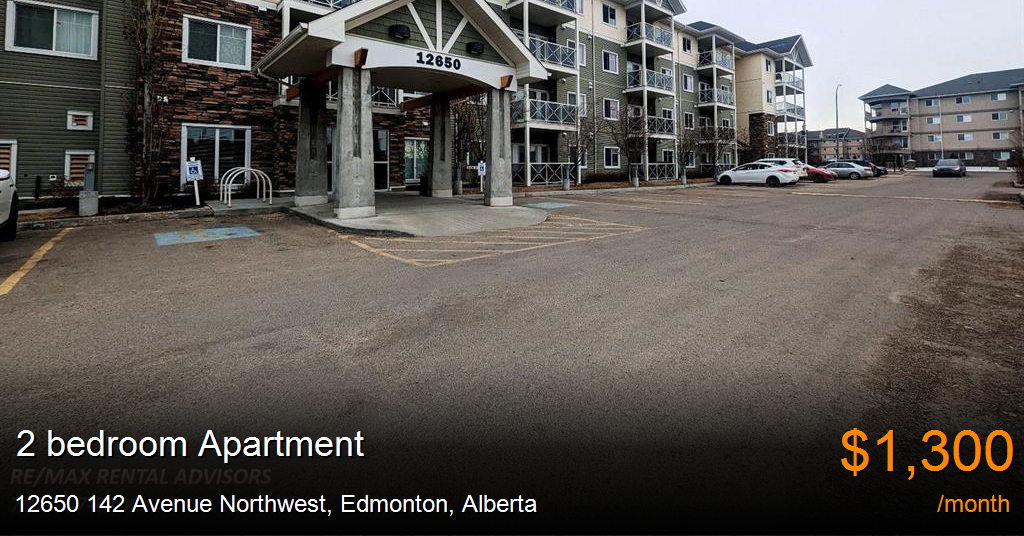 12650 142 avenue northwest, edmonton Apartment for Rent